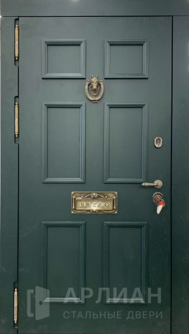 Фото «Металлическая дверь с декоративной накладкой №756»