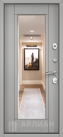 Фото №2 «Входная металлическая дверь с зеркалом и шумоизоляцией №52»