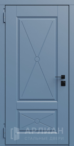 Фото №2 «Синяя входная дверь с трехконтурным уплотнением №785»