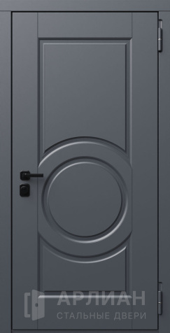 Фото «Наружная дверь с покрытием графит и притвором №771»